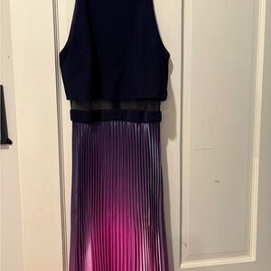 Bloomingdales Elegant Purple and Pink Dress